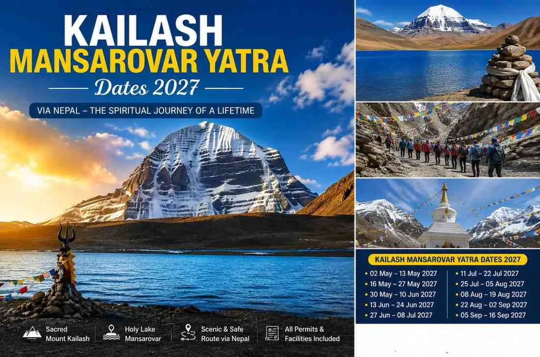 Kailash Mansarovar Yatra Dates 2027 – Expected Departure Schedule, Registration & Best Time to Visit