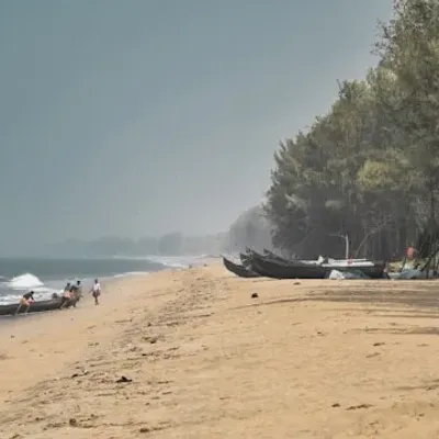 Kuzhupilly Beach, Beach Road, Cherai, Kochi, Kerala, India