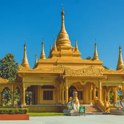Golden Pagoda, Namsai, Namsai, Arunachal Pradesh, India